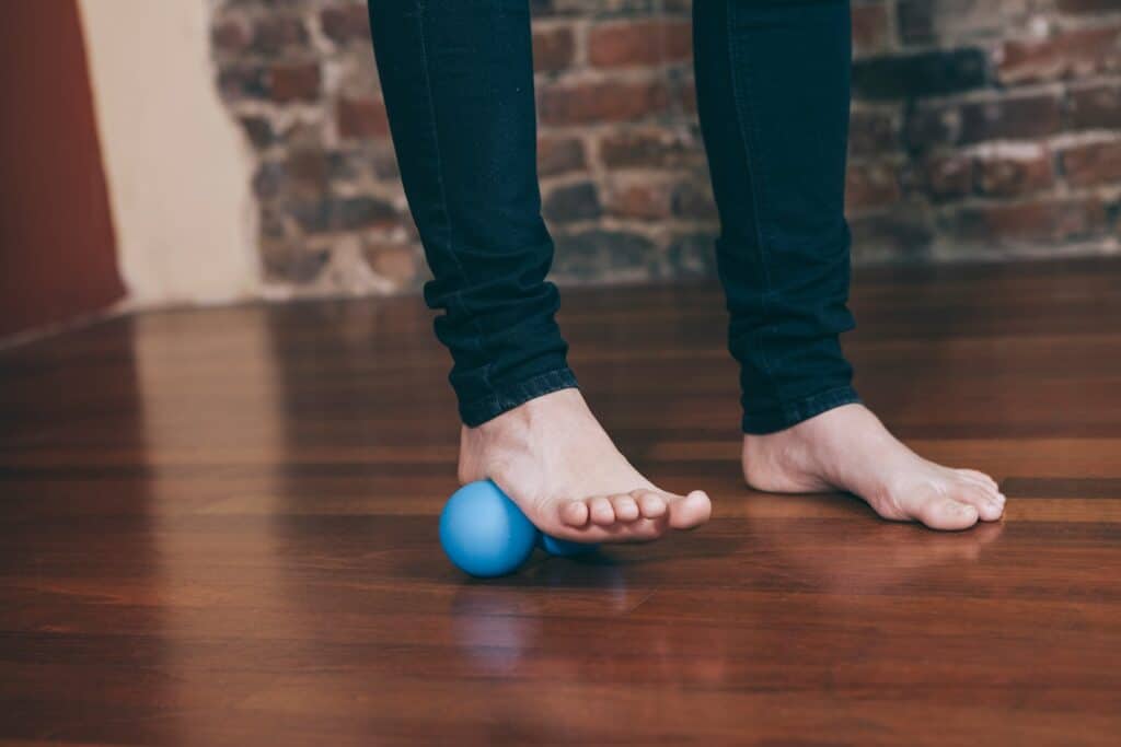 TheraFlow Dual Foot Massager Roller