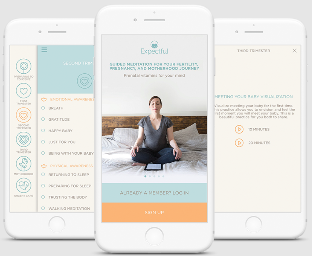 Breathing & Meditation App – Expectful