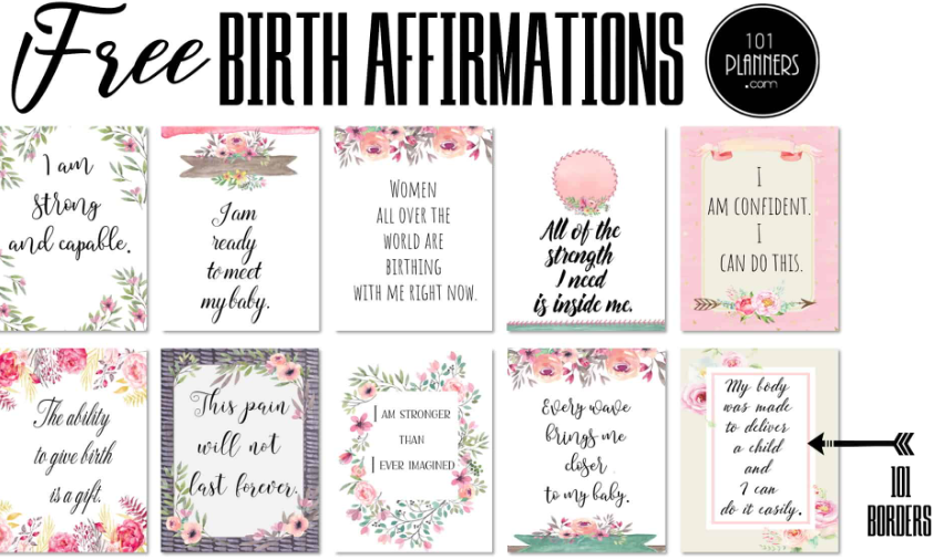 Affirmation Cards – The Positive Birth Company