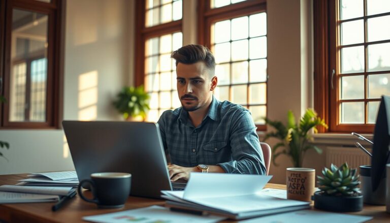 Psikologi Trading Saham: Cara Mengendalikan Emosi agar Tidak Rugi Saat pertama kali saya mulai trading saham, emosi saya sangat bergejolak. Setiap kali harga naik atau turun, jantung saya berdetak cepat. Psikologi trading saham adalah kunci rahasia yang jarang dibicarakan, tetapi sangat menentukan keberhasilan seorang trader. Mindset trader yang tepat tidak hanya soal strategi atau analisis teknis. Ini tentang kemampuan mengendalikan emosi di tengah tekanan pasar yang dinamis. Setiap keputusan trading adalah pertarungan antara rasionalitas dan emosi. Dalam dunia trading saham, kecerdasan emosional sama pentingnya dengan pengetahuan keuangan. Kemampuan mengelola perasaan takut, serakah, dan frustasi akan membedakan antara trader sukses dan yang selalu mengalami kerugian. Poin Utama Emosi memainkan peran kunci dalam keputusan trading Mindset trader yang kuat lebih penting dari sekadar teknik Kontrol emosi dapat mencegah kerugian besar Psikologi trading saham membutuhkan latihan berkelanjutan Kesadaran diri adalah fondasi trading yang sukses Pentingnya Psikologi dalam Trading Saham Kontrol emosi sangat penting dalam trading saham. Ini bukan hanya tentang grafik atau data. Tapi juga tentang memahami emosi kita saat investasi. Setiap investor punya karakter psikologis unik. Memahami pola pikir dan emosi pribadi sangat penting untuk menghindari kerugian. Memahami Emosi Diri Sendiri Kesadaran diri sangat penting dalam psikologi trading saham. Setiap investor punya kecenderungan psikologis yang berbeda. Ini mempengaruhi keputusan investasi mereka. Dampak Psikologi Terhadap Keputusan Trading Emosi sangat mempengaruhi keputusan trading. Ketakutan bisa membuat investor terlalu defensif. Sementara keserakahan bisa membuat mereka ambil risiko yang tidak perlu. Kontrol emosi yang baik membantu menjaga keseimbangan. Ini membuat setiap transaksi saham lebih objektif. Dengan memahami psikologi dalam trading, kita bisa buat strategi yang lebih cerdas. Ini mengurangi risiko kerugian karena emosi. Jenis-Jenis Emosi dalam Trading Saham Psikologi trading saham sangat penting untuk sukses investasi. Setiap trader mengalami berbagai emosi yang mempengaruhi keputusan mereka. Mengendalikan emosi adalah kunci sukses dalam perdagangan saham. Kontrol emosi sangat menentukan kinerja investasi. Beberapa emosi utama dalam trading bisa membuat investor kehilangan fokus. Ini sering mengakibatkan keputusan yang tidak rasional. Ketakutan dan Keserakahan: Dua Sisi Ekstrem Ketakutan bisa membuat trader panik dan menjual saham terlalu cepat. Sementara keserakahan mendorong mereka mengambil risiko berlebihan. Investor pemula sering terjebak dalam perangkap emosional yang merugikan portofolio mereka. Kebanggaan dan Kekecewaan: Tantangan Psikologis Kebanggaan berlebihan setelah keuntungan besar dan kekecewaan mendalam bisa merusak strategi trading. Psikologi trading saham mengajarkan kita untuk tetap objektif. Kita harus tidak terperangkap dalam spiral emosi negatif. Strategi Mengendalikan Emosi dalam Trading Dalam dunia trading saham, kontrol emosi sangat penting. Setiap trader menghadapi tekanan psikologis yang bisa mempengaruhi keputusan mereka. Berikut beberapa strategi efektif untuk menguasai disiplin trading dan mengelola emosi. Salah satu cara terbaik untuk menjaga keseimbangan emosional adalah dengan menerapkan teknik pernapasan dan meditasi. Teknik ini dapat membantu trader mengurangi saat menghadapi fluktuasi pasar yang intens. Teknik Pernapasan untuk Ketenangan Pernapasan dalam dan teratur bisa menenangkan pikiran. Saya merekomendasikan latihan pernapasan selama 5-10 menit sebelum memulai trading. Fokus pada napas membantu menghilangkan ketegangan dan memperjernih pikiran untuk membuat keputusan yang lebih rasional. Merancang Rencana Trading yang Disiplin Kontrol emosi sangat terkait dengan kemampuan menetapkan rencana trading yang jelas. Saya selalu menyarankan untuk membuat strategi trading tertulis yang mencakup batasan risiko, target keuntungan, dan aturan masuk/keluar pasar. Disiplin trading akan membantu mengurangi pengambilan keputusan impulsif yang didasarkan pada emosi. Dengan menerapkan teknik-teknik ini, trader dapat lebih tenang, fokus, dan objektif dalam menghadapi berbagai kondisi pasar saham. Kesalahan Umum dalam Psikologi Trading Seringkali, dalam dunia trading saham, kita menemukan kesalahan psikologis yang merusak. Mindset trader yang salah sering jadi penyebab utama kegagalan. Ini membuat sulit untuk mendapatkan keuntungan yang stabil. Salah satu kesalahan besar adalah tidak menghormati stop loss. Banyak trader baru sering kali lupa dengan batas kerugian yang sudah ditentukan. Psikologi trading yang buruk membuat mereka berharap pasar akan berubah, padahal itu tidak mungkin. Tidak Menghormati Stop Loss Memperhatikan stop loss sangat penting dalam trading. Disiplin dalam trading melindungi modal investasi kita. Trader yang terlalu emosional cenderung tidak menghentikan kerugian dengan harapan pasar akan berubah, yang hanya memperbesar kerugian. Overtrading dan Ketidakdisiplinan Overtrading adalah masalah yang sering dihadapi oleh trader. Keinginan untuk selalu aktif di pasar bisa menguras modal dan energi. Penting untuk memiliki strategi yang jelas dan disiplin dalam menerapkannya. Sukses bukan dari banyak transaksi, tapi dari kualitas keputusan yang diambil. FAQ Apa itu psikologi trading saham? Psikologi trading saham adalah tentang mengendalikan emosi dan pikiran saat trading. Ini termasuk mengelola ketakutan, keserakahan, dan tekanan saat membuat keputusan investasi. Mengapa emosi sangat mempengaruhi trading? Emosi mempengaruhi trading karena mereka bisa membuat kita mengambil keputusan yang tidak rasional. Ketakutan atau keserakahan bisa membuat kita membeli atau menjual saham tanpa rencana. Bagaimana cara mengendalikan emosi saat trading? Untuk mengendalikan emosi, saya bisa membuat rencana trading yang jelas. Saya juga menggunakan teknik pernapasan, meditasi, dan mematuhi manajemen risiko. Apa itu stop loss dan mengapa penting? Stop loss adalah batas kerugian yang saya tetapkan sebelum trading. Ini penting untuk melindungi modal dan mencegah kerugian besar akibat keputusan emosional. Apakah setiap trader memiliki psikologi yang sama? Tidak, setiap trader berbeda dalam psikologi. Namun, kontrol emosi dan disiplin penting untuk semua trader. Berapa lama waktu yang dibutuhkan untuk menguasai psikologi trading? Menguasai psikologi trading butuh waktu dan latihan. Waktu yang dibutuhkan tergantung pada kemampuan dan pengalaman individu. Apa bahaya overtrading? Overtrading adalah melakukan banyak transaksi tanpa pertimbangan matang. Ini bisa menghabiskan modal dan meningkatkan biaya transaksi. Bagaimana cara membuat rencana trading yang baik? Untuk rencana trading yang baik, saya perlu menetapkan tujuan jelas. Saya juga harus menentukan strategi entry dan exit, serta mengatur manajemen risiko.